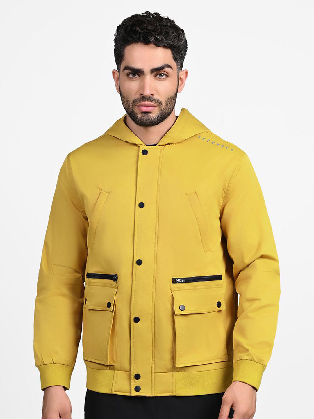 Skechers Oasis Wanderer Outerwear Hoodie Front-Open Sweatshirts