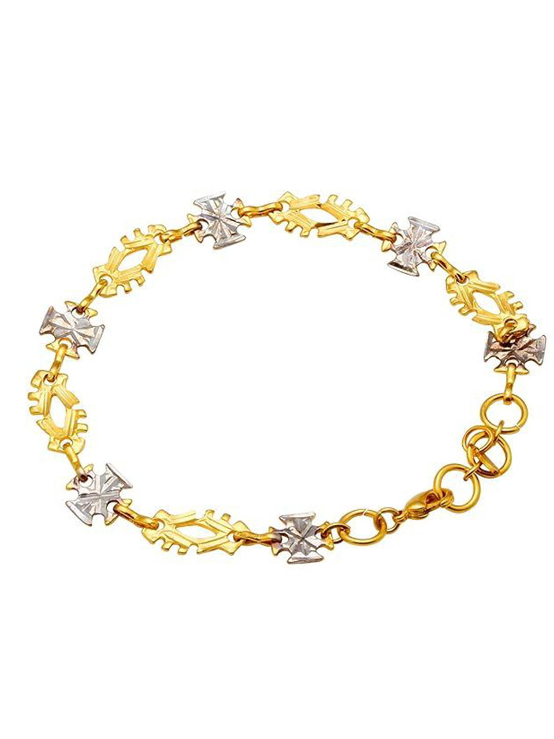 MEMOIR Gold and Silver-Plated Wraparound Bracelet