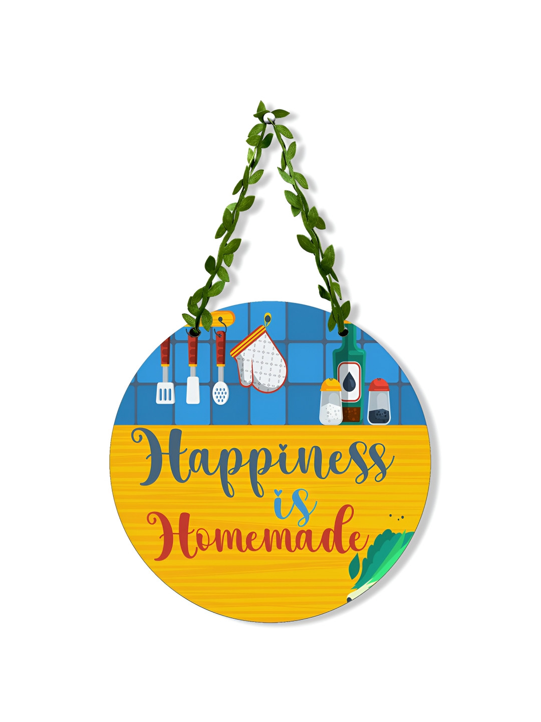 SEHAZ ARTWORKS Suveharts Family Wood Matte Hall Wall Hangings-10In