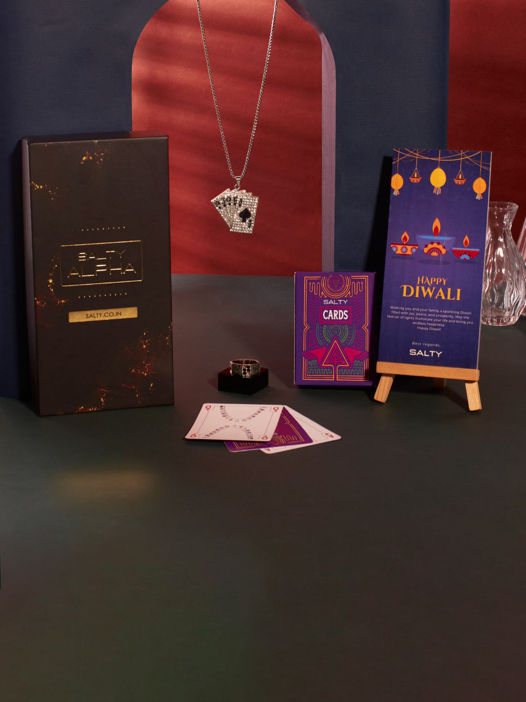 SALTY Textured Necklace and Ring