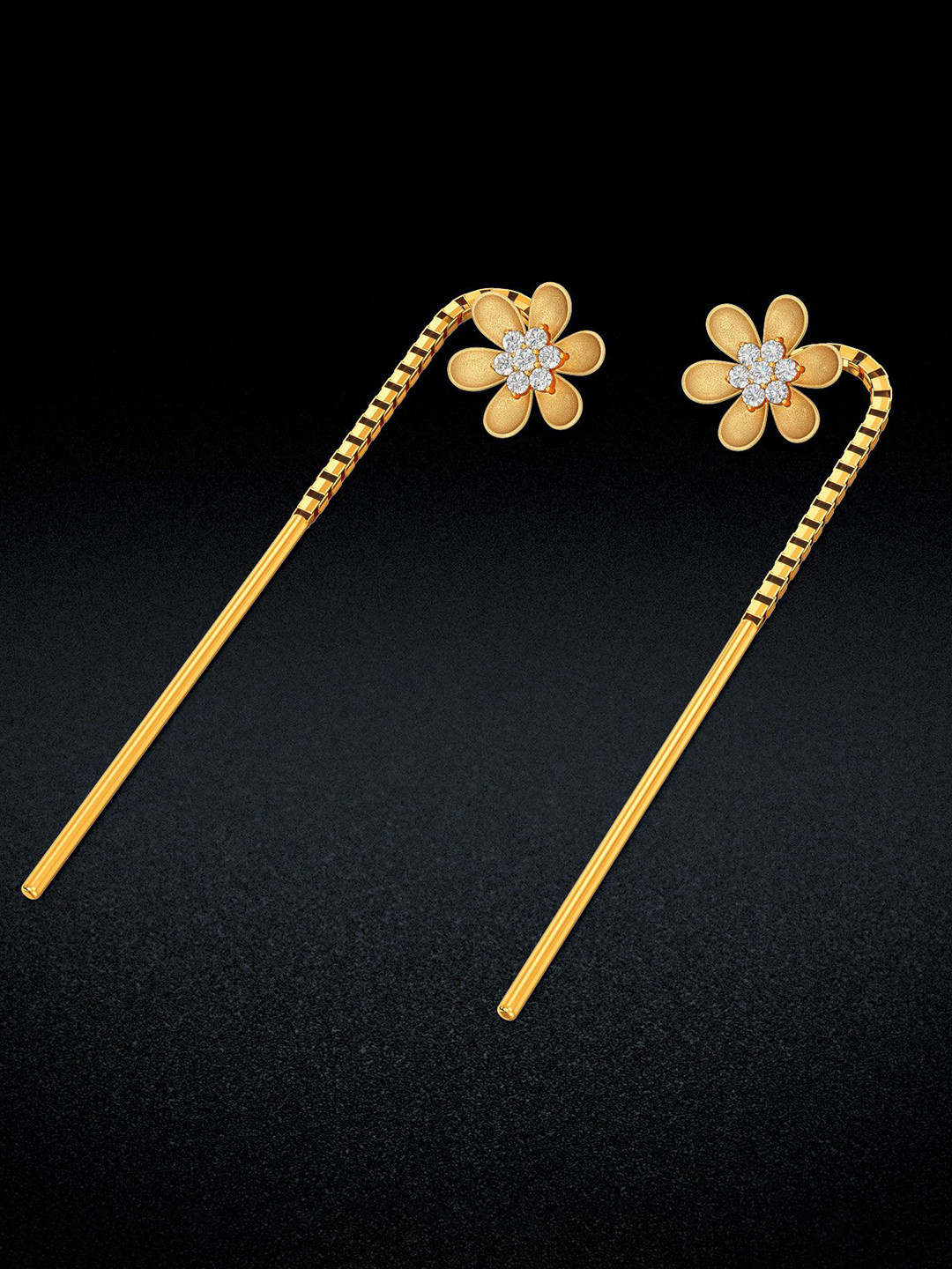 Joyalukkas 22Kt Gold Earring 3.105g