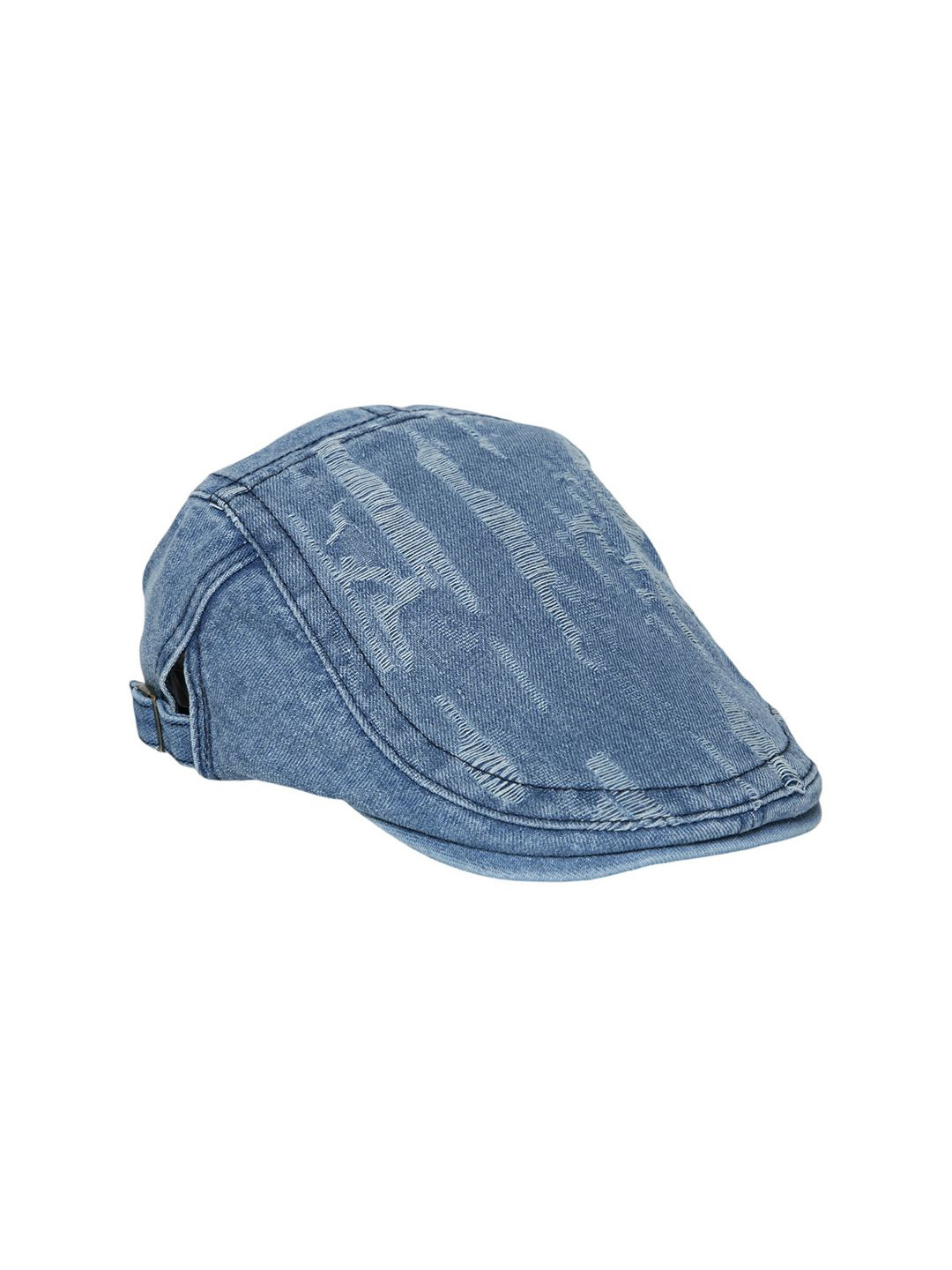 CHOKORE Unisex Ascot Ripped Denim Ivy Cap
