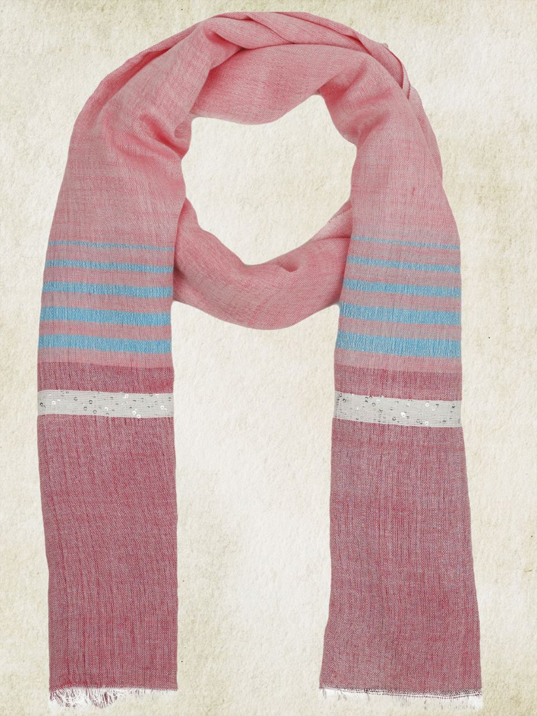 Dupatta Bazaar Women Woven Design Winter Stole