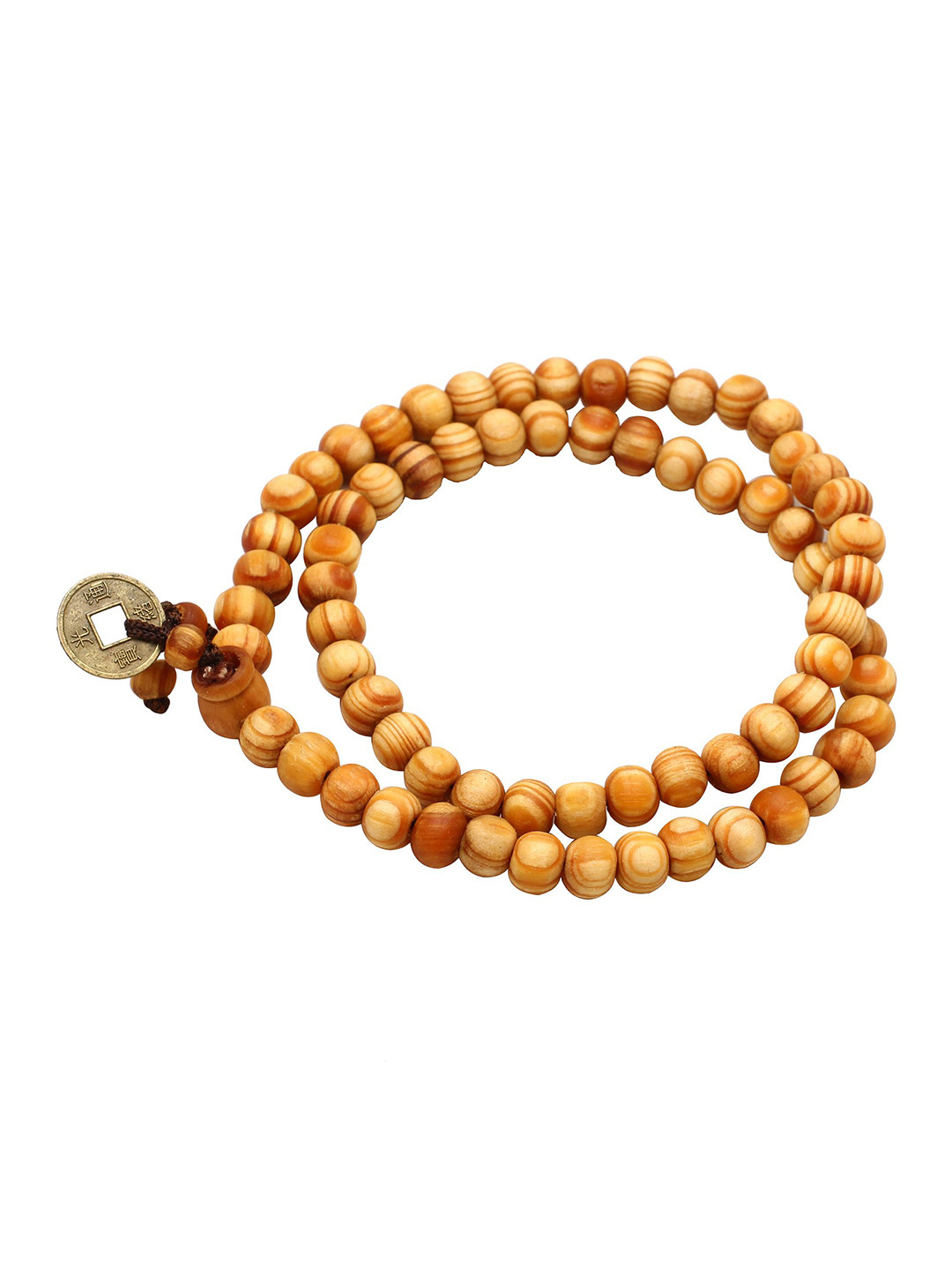 MEMOIR Unisex Cats Eye Studded Elasticated Bracelet