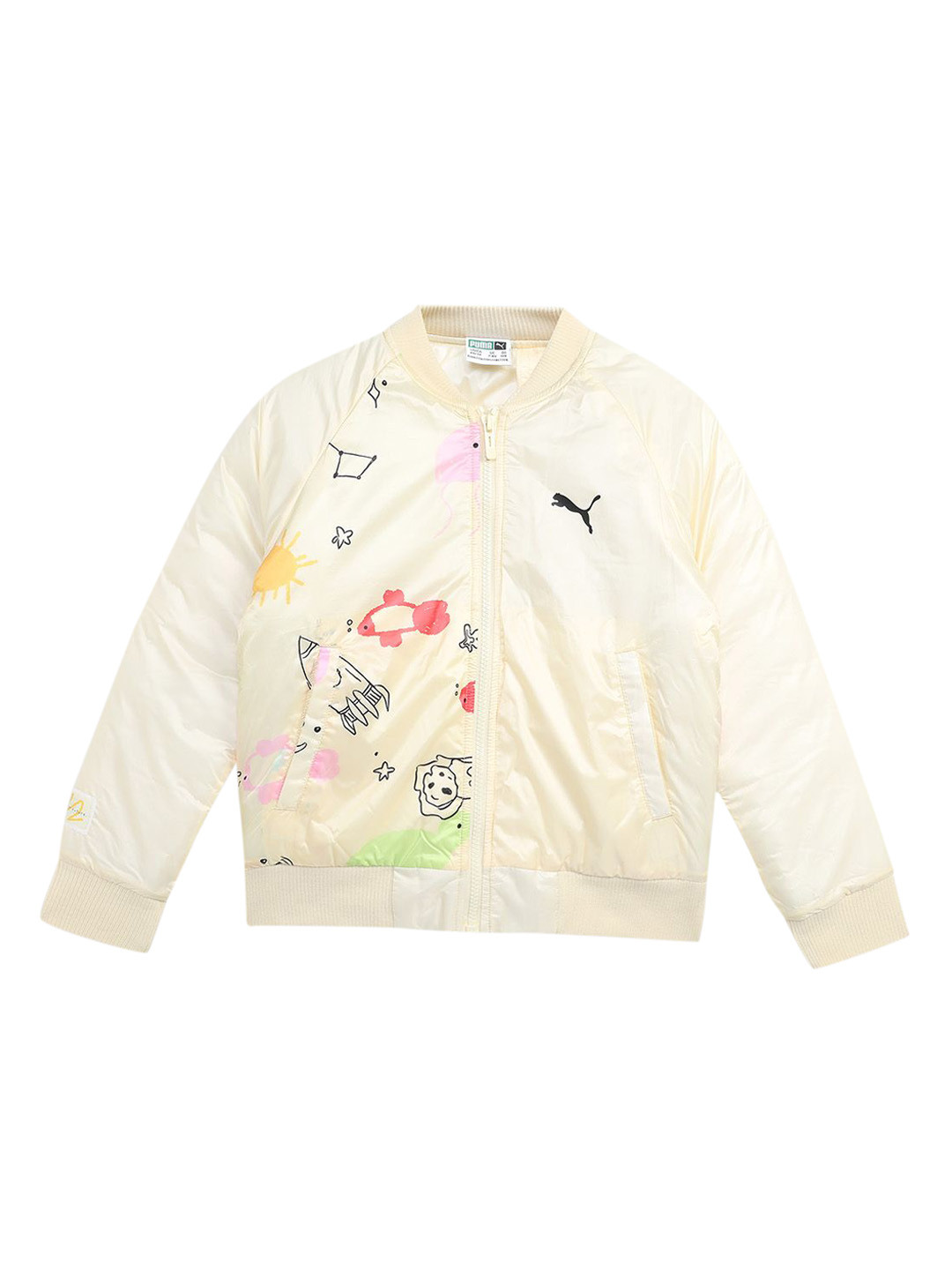 Puma Classics Youth Graphic Printed Padded Jacket
