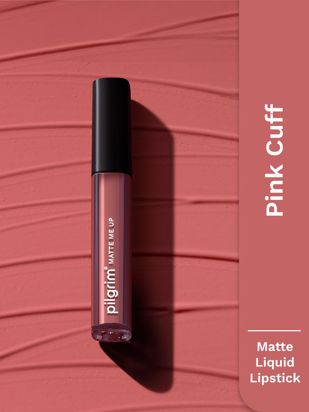 Pilgrim Matte Me Up Liquid Long-Lasting & Non-Drying Lipstick - 3 ml - Pink Cuff -23