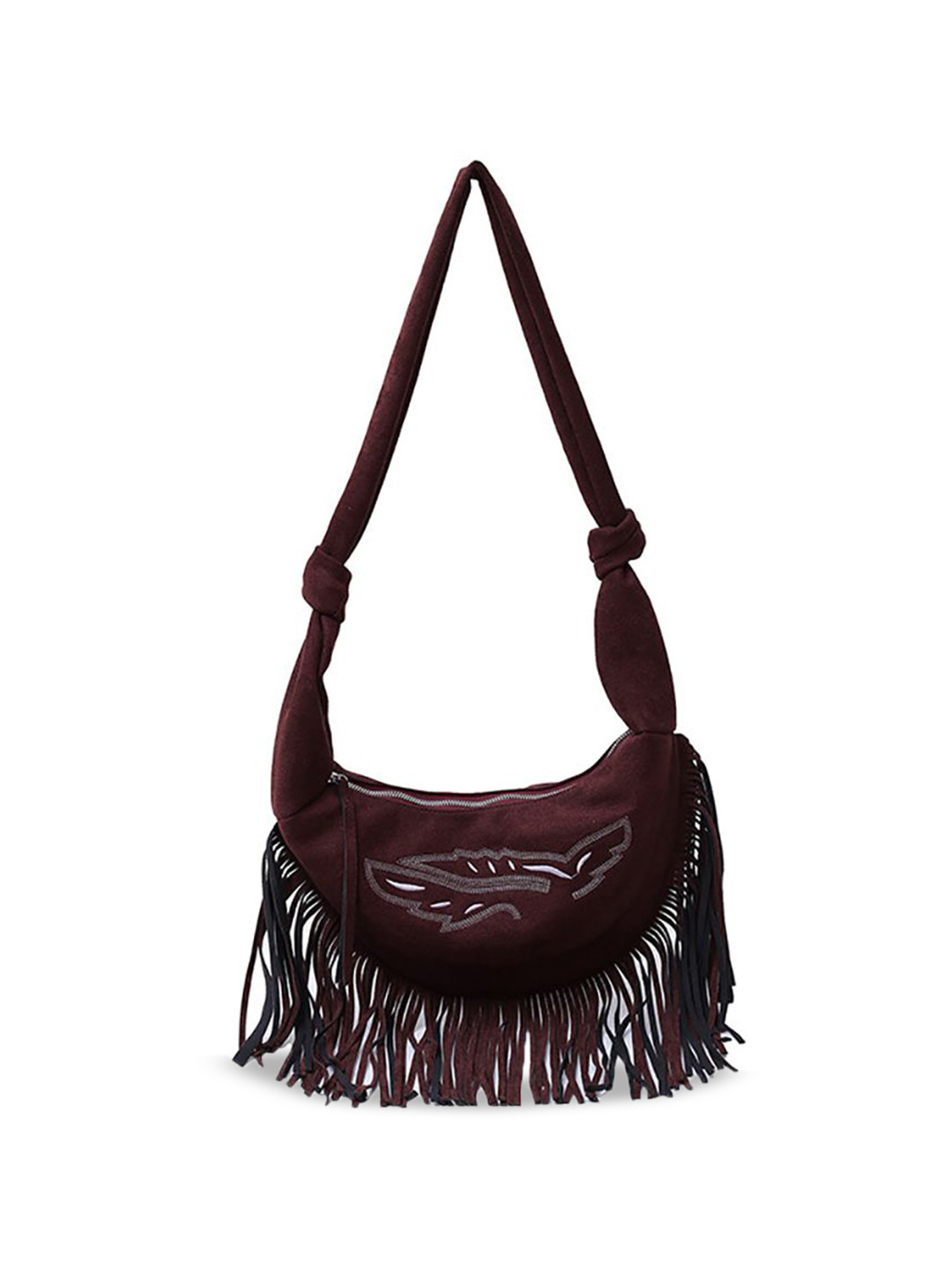 StyleCast x Revolte Women Graphic Printed Bowling Sling Bag