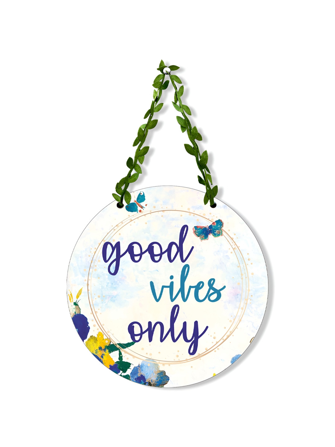 SEHAZ ARTWORKS Life Quote Wood Matte Hanging Hall Wall Hangings-10In