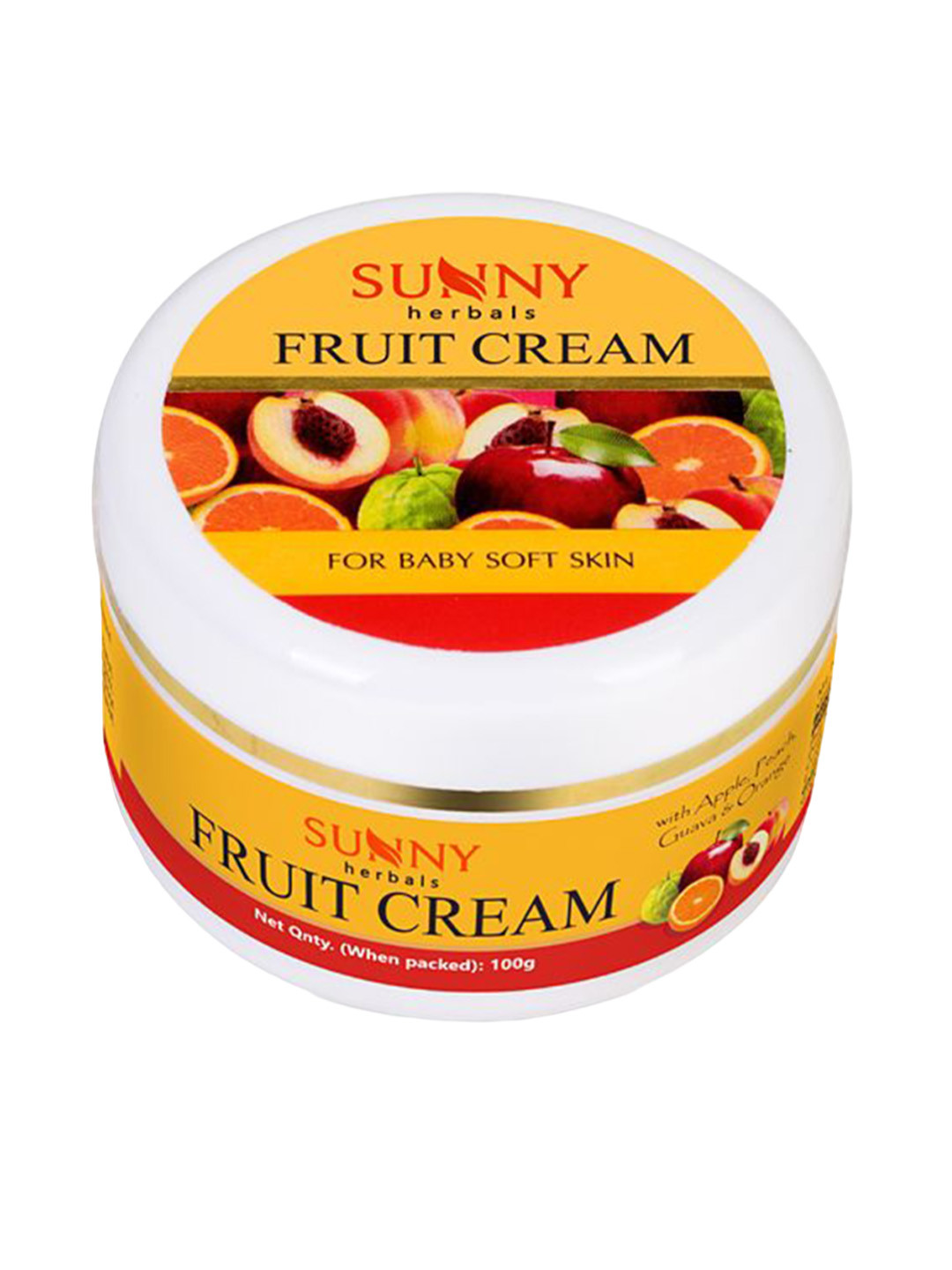 SUNNY HERBALS Antioxidant & Antiseptic Fruit Cream - 100g
