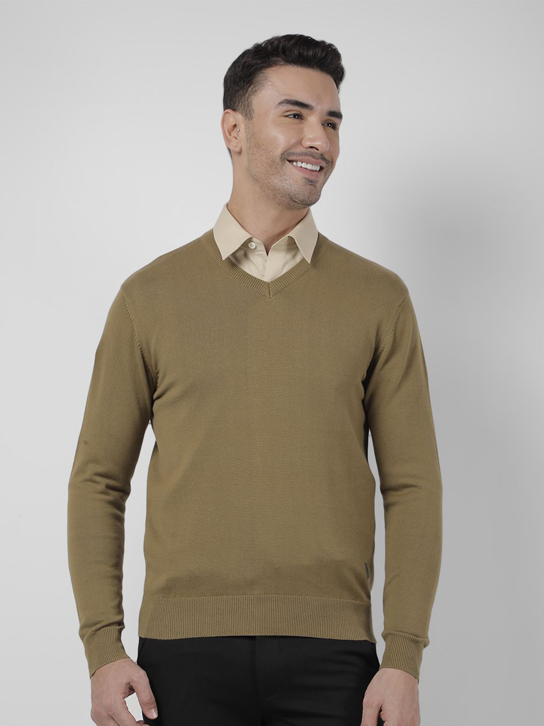 Numero Uno Men Knitted Pullover Sweater
