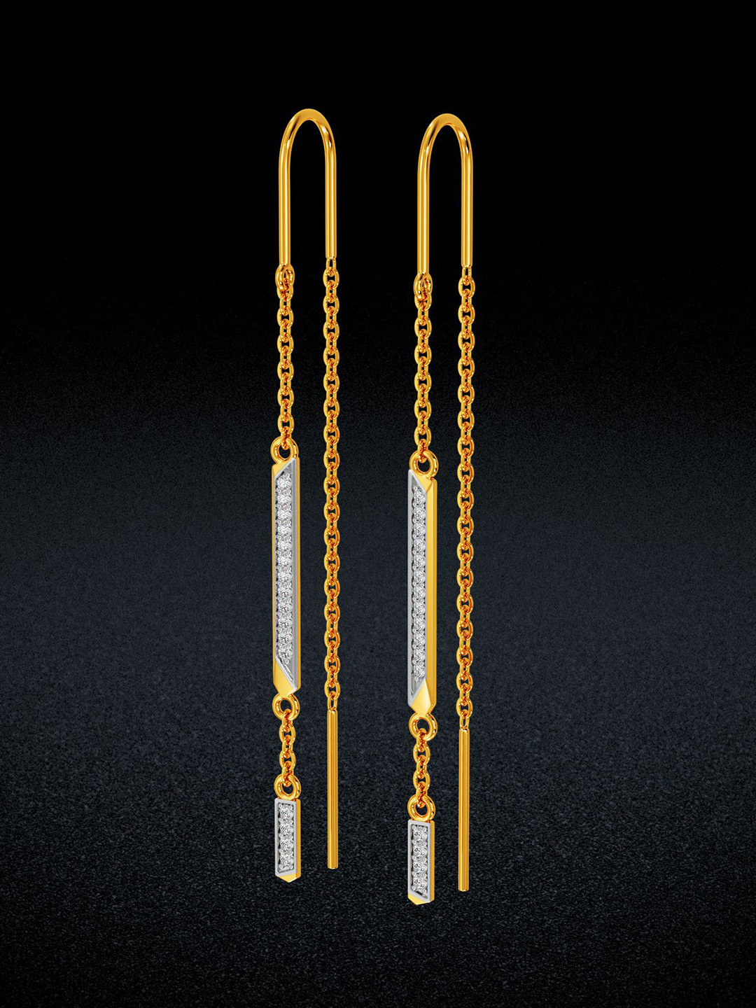 Joyalukkas Women 22KT Gold Earrings 3.506g