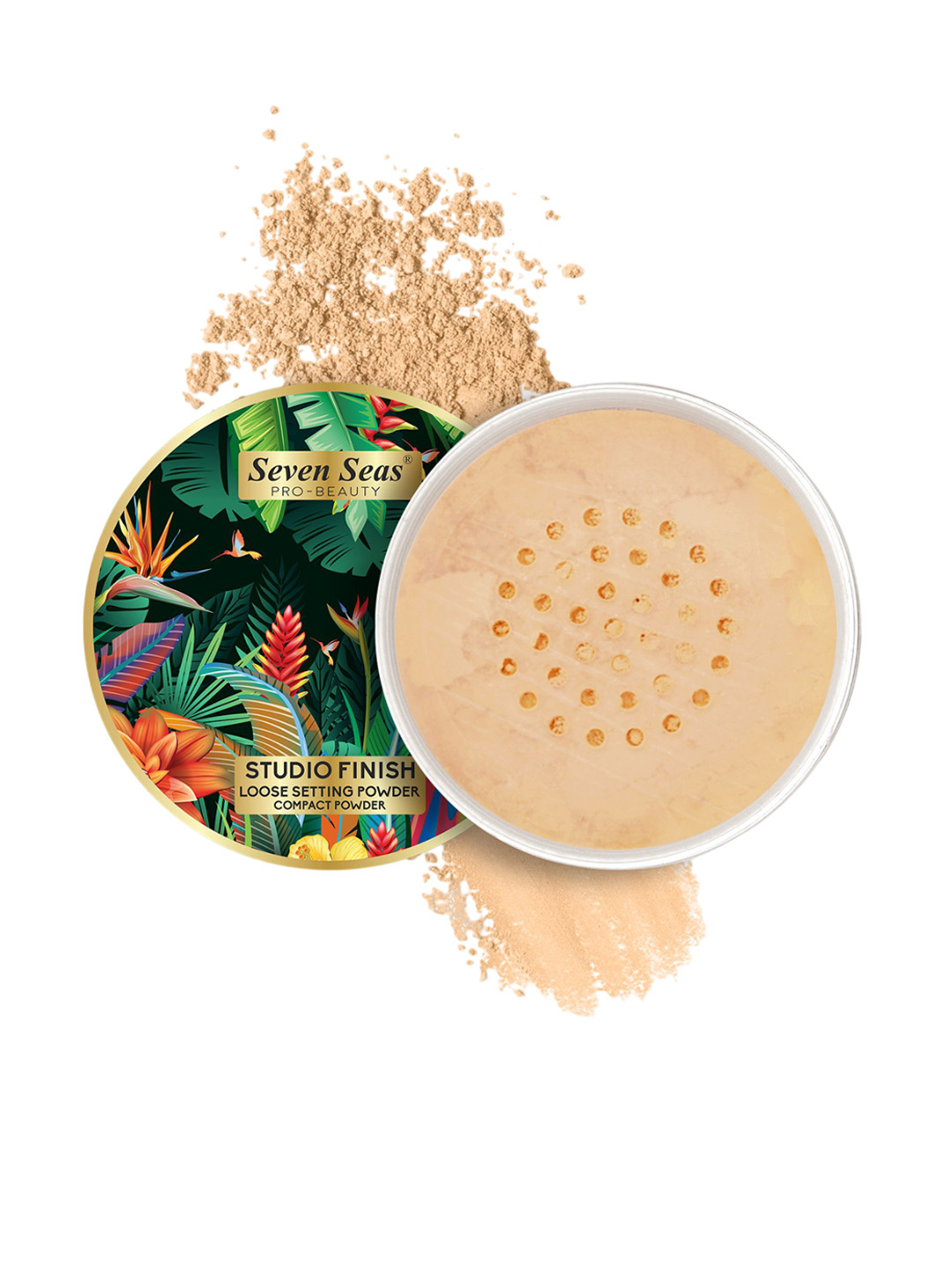 Seven Seas Studio Finish Loose Setting Powder - 36.4 g - Banana 03