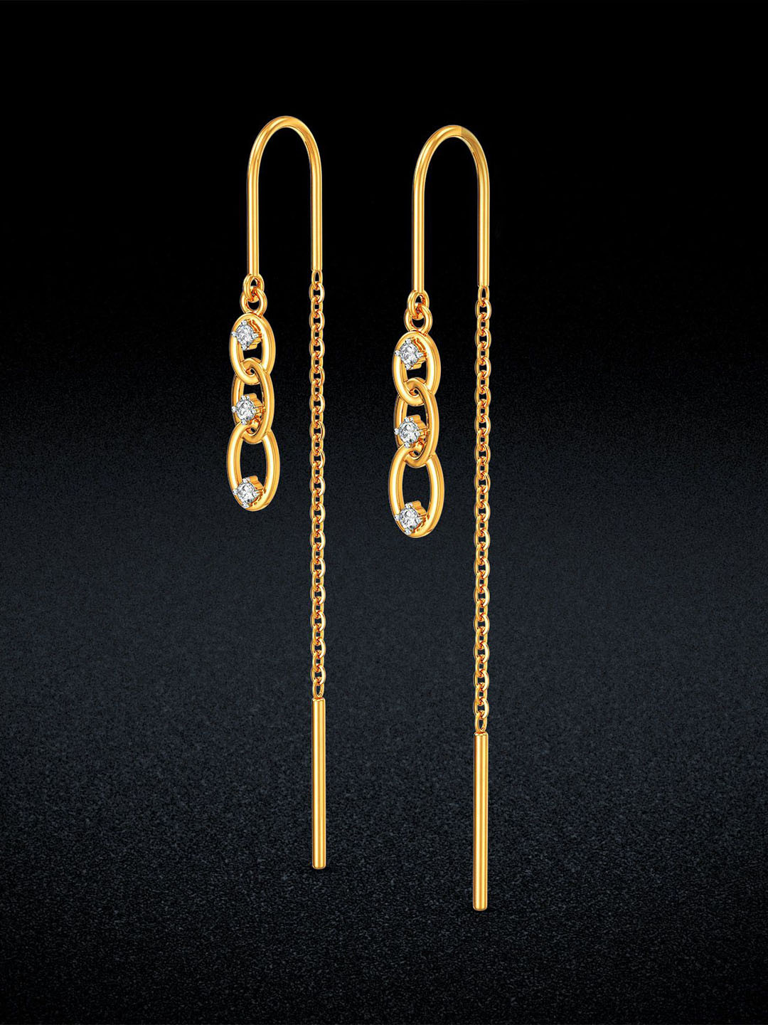 Joyalukkas 22 KT Gold Earrings