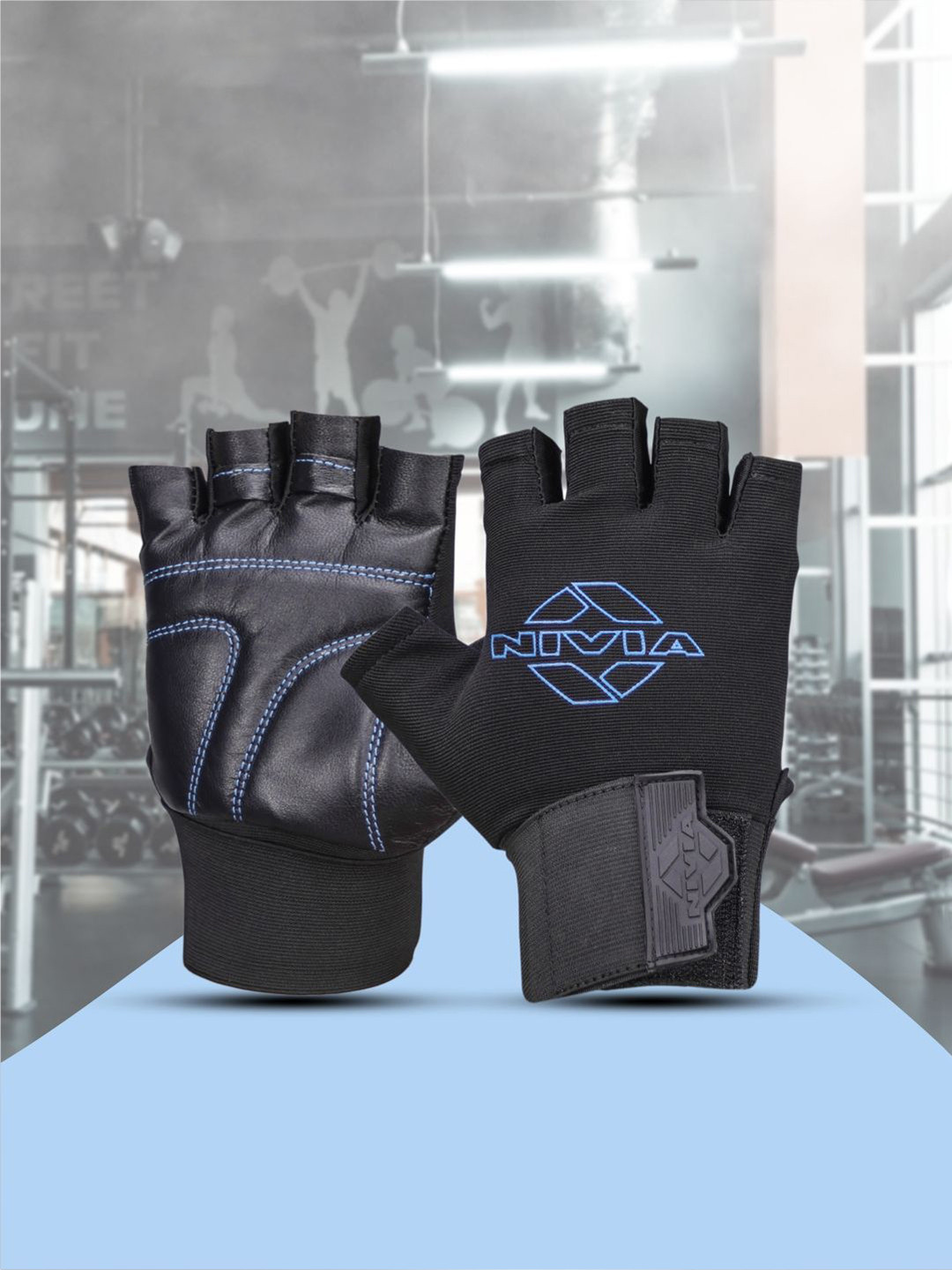 NIVIA Unisex Leather Sport Gloves