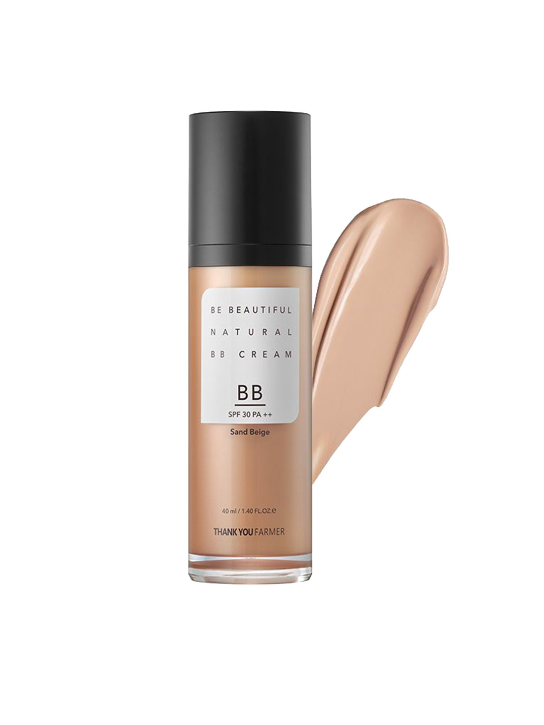 Thank You Farmer Be Beautiful Natural BB Cream SPF30 PA++ 40ml - Sand Beige