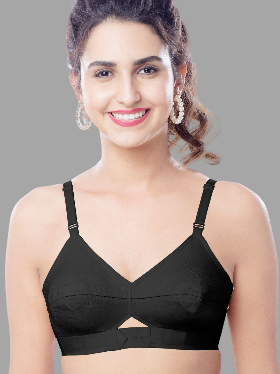 BRIDA LADIES INNERWEAR Full Coverage Cotton Rapid-Dry T-shirt Bra