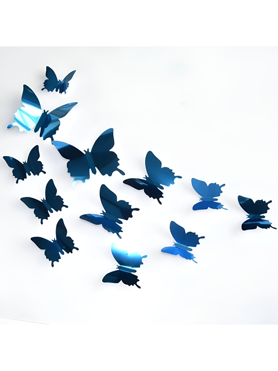 Asian royal Blue Printed Waterproof Decals and Stickers