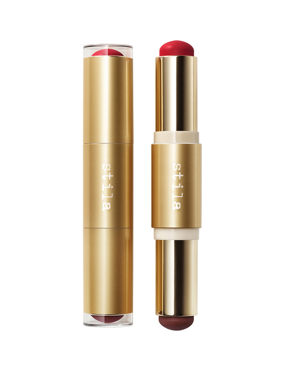 Stila Blush & Bronze Hydro-Blur Cheek Duo - Cranberry & Mahogany - 9g