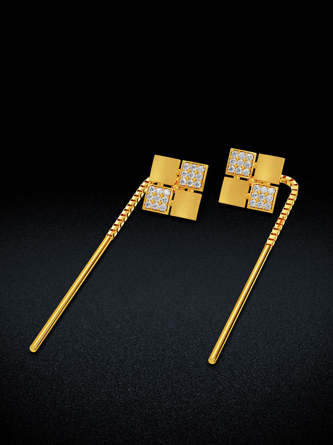 Joyalukkas 22 KT Gold Earrings 2.7g