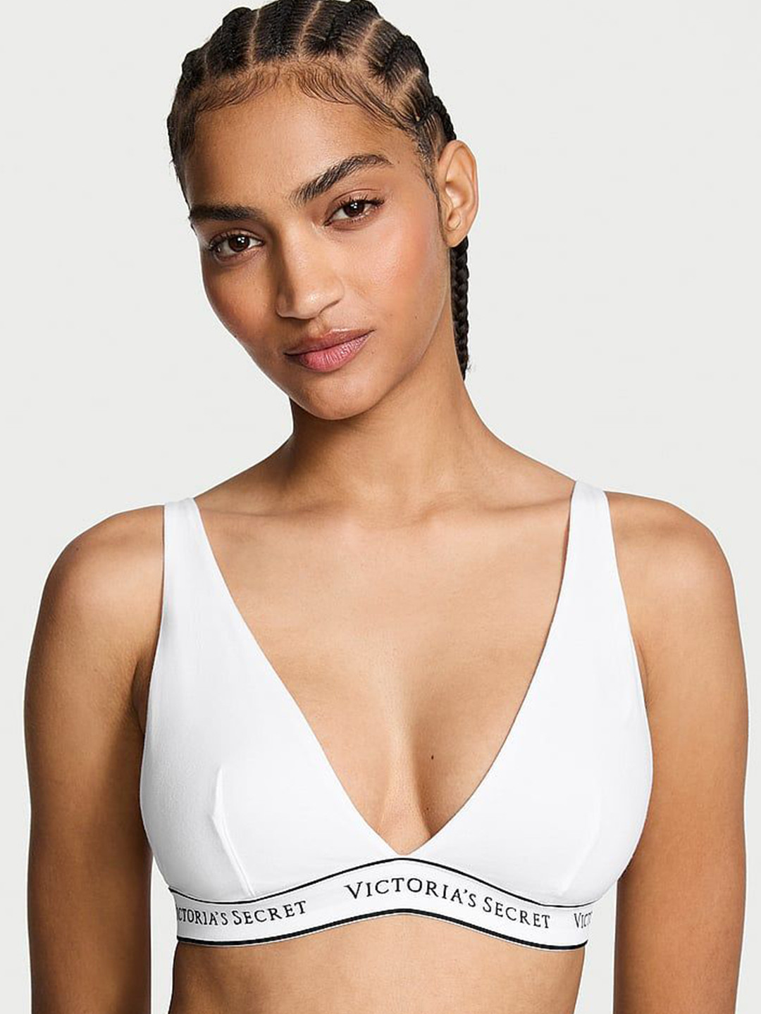 Victoria's Secret The T-shirt Wireless Cotton Plunge Bralette