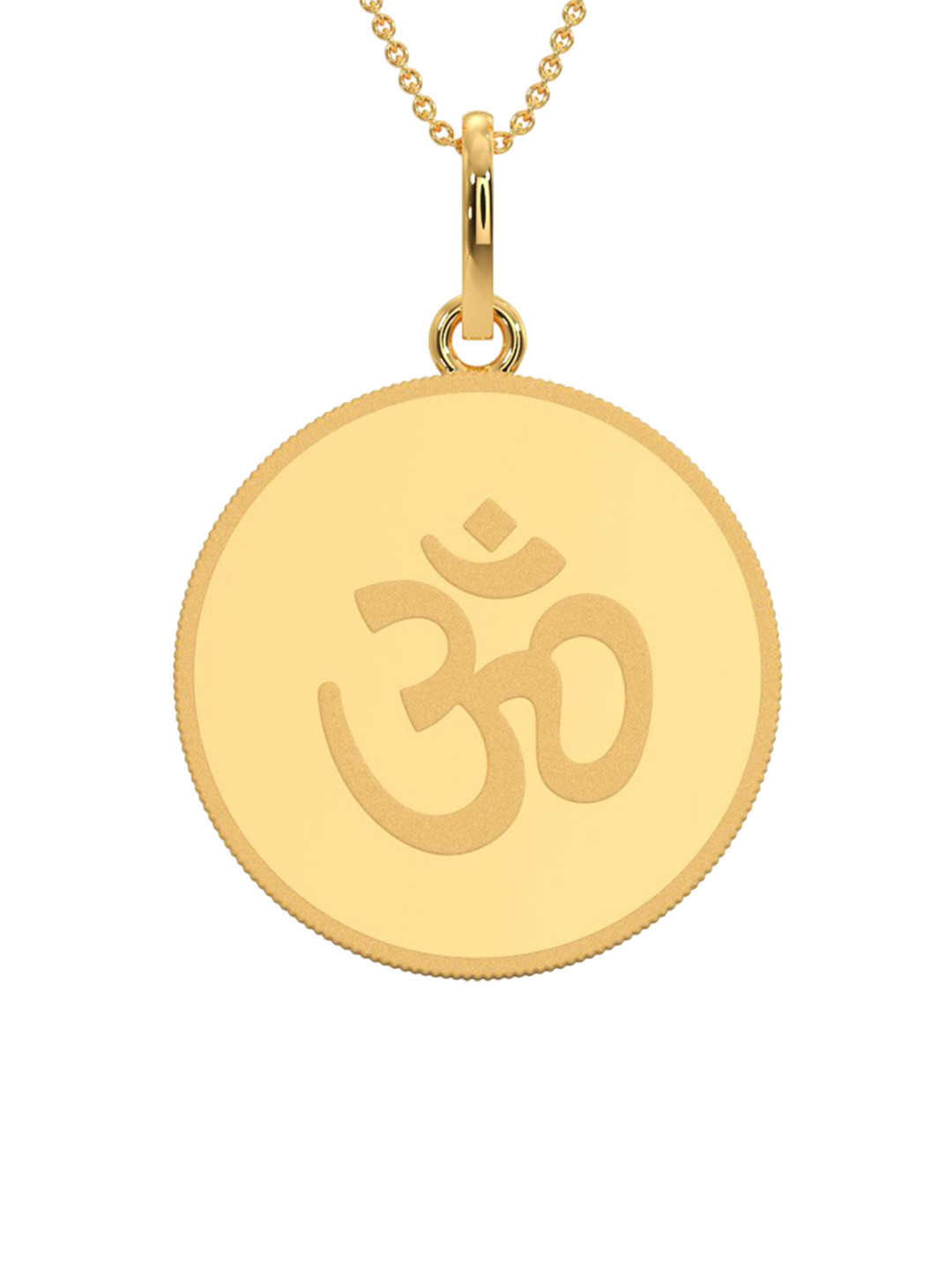 Kalyan Jewellers Women 24KT 999 Purity Om Gold Coin 8gm