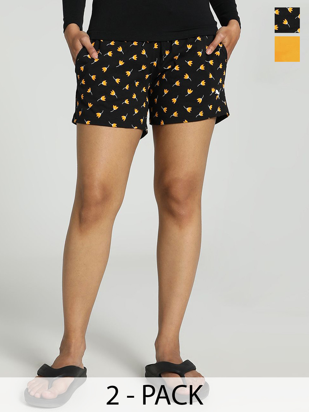 PUMA Women Shorts Pack of 2