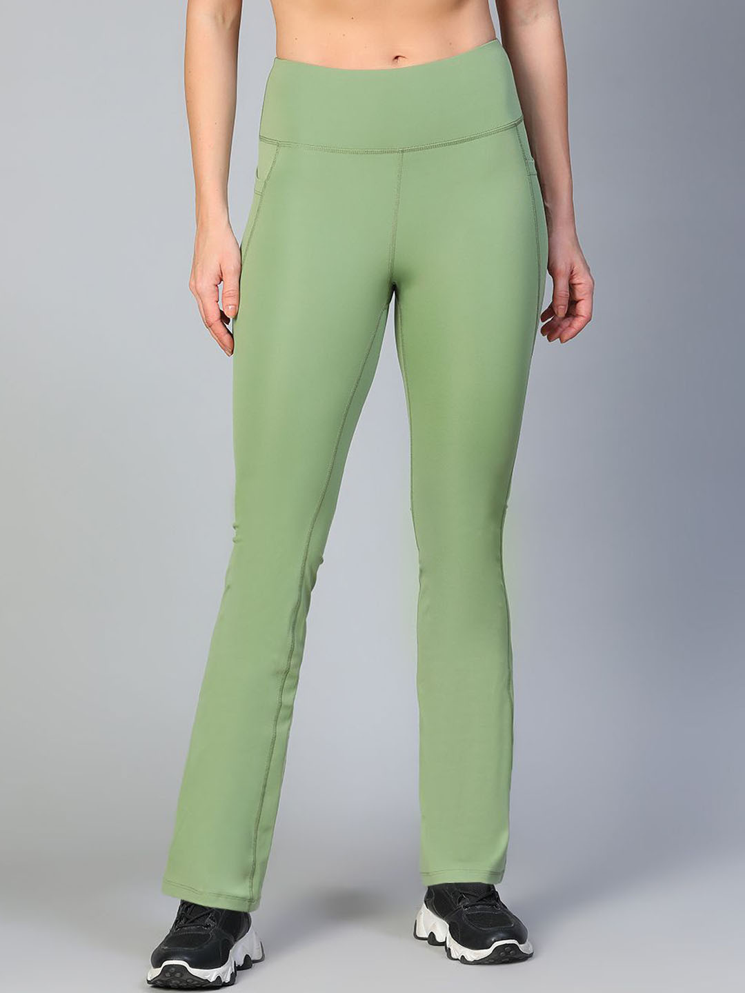 ATHLISIS Women Boot Cut-Fit Quick Dry Ankle Length Tights