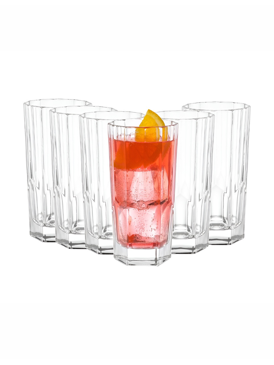 Dubblin Ritz 6 Pieces Transparent Water Glass 330 ml