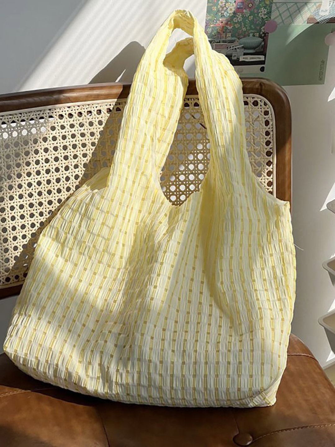 StyleCast X Revolte Women Striped Shopper Tote Bag - Handbags for Women 31412094 | Myntra