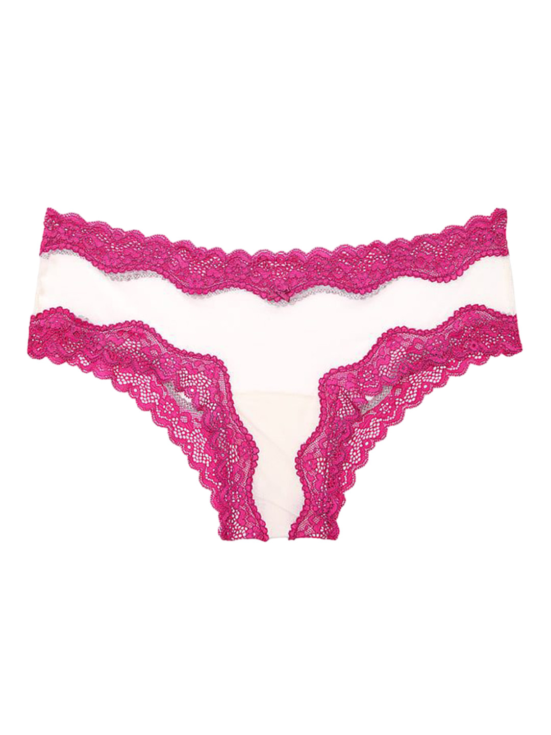 Victoria's Secret Tease Mesh Lace-Trim Cheeky Panty