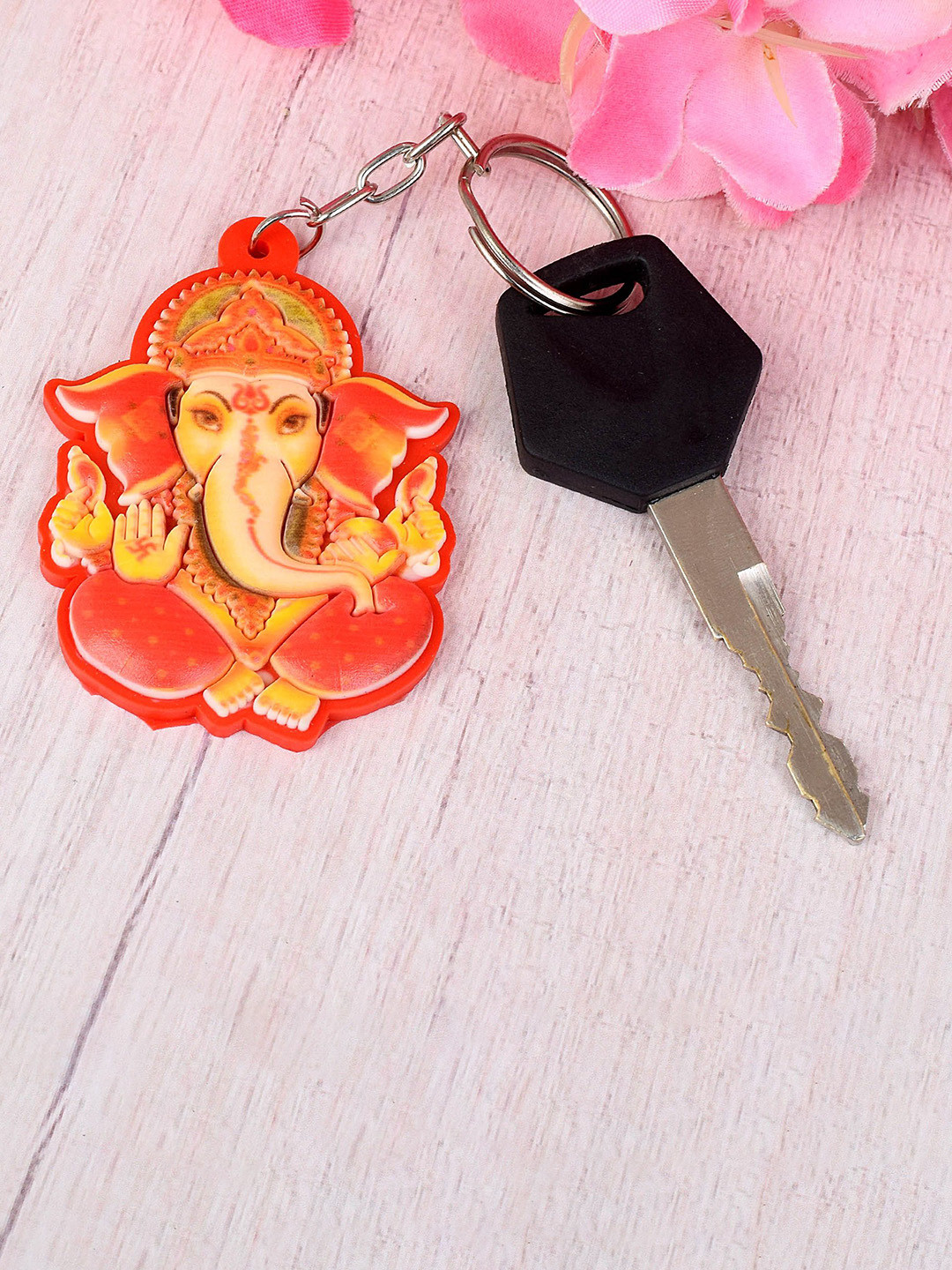 MEMOIR Unisex Lord Ganesha Spiritual Key Chain