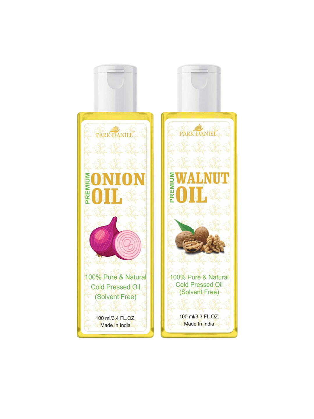 Park Daniel Set Of 2 Premium Cold Pressed Onion With Walnut Oil - 100 ml Each