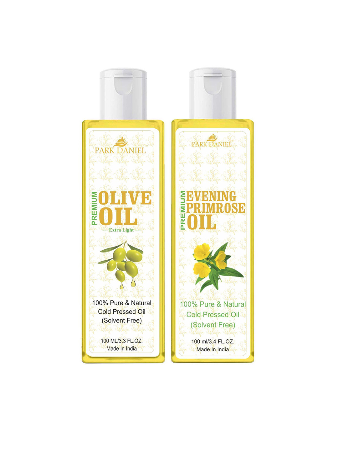 Park Daniel Set Of 2 Olive Oil With Evening Primrose Oil - 100 ml Each