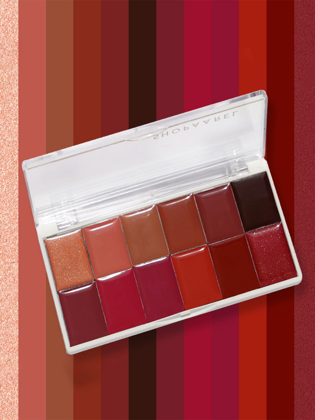 Shopaarel Rich Color Transfer Proof Matte Lip Palette - 19.2 g
