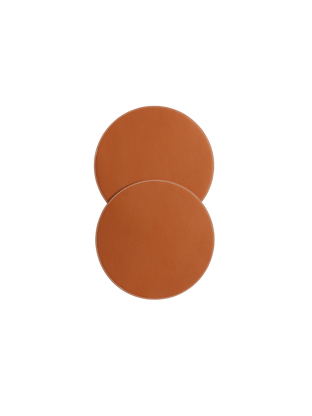H&M Orange 2-Pack Round Table Place Mats