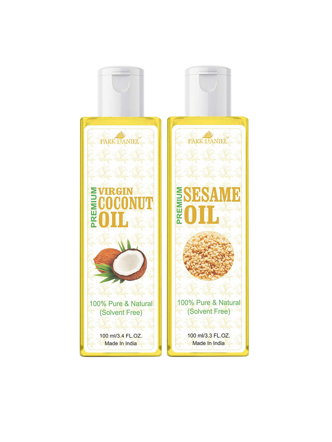 Park Daniel Set Of 2 Coconut Oil & Sesame Oil  - 200 ml Each