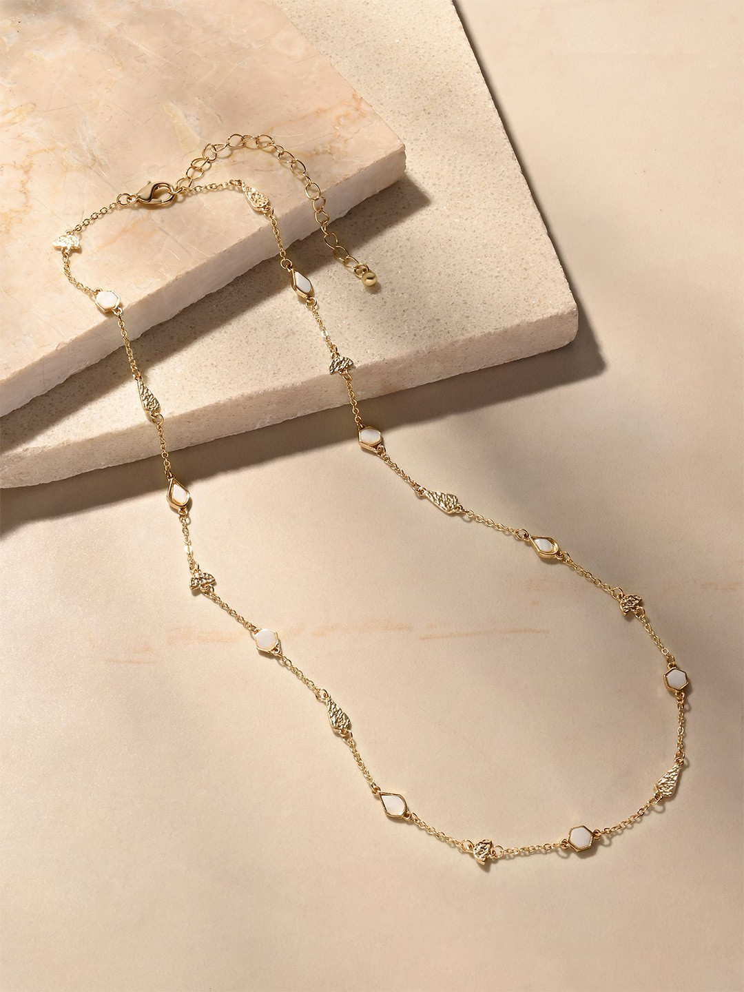 Accessorize Geometric Statement Chain