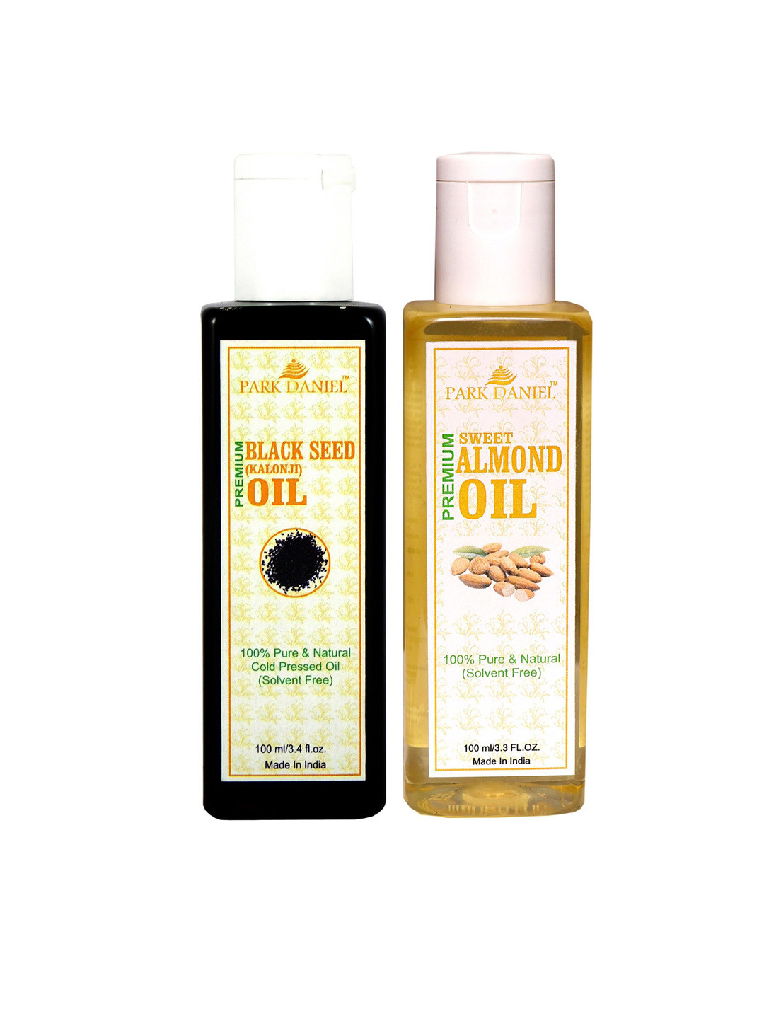 Park Daniel Set Of 2 Sweet Almond & Black seed Oil - 100 ml Each