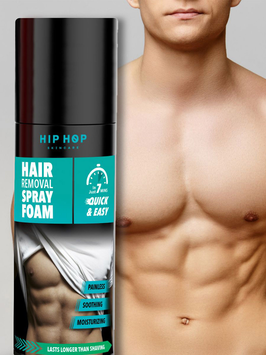 HipHop Skincare Hair Removal Spray Foam - 200 ml