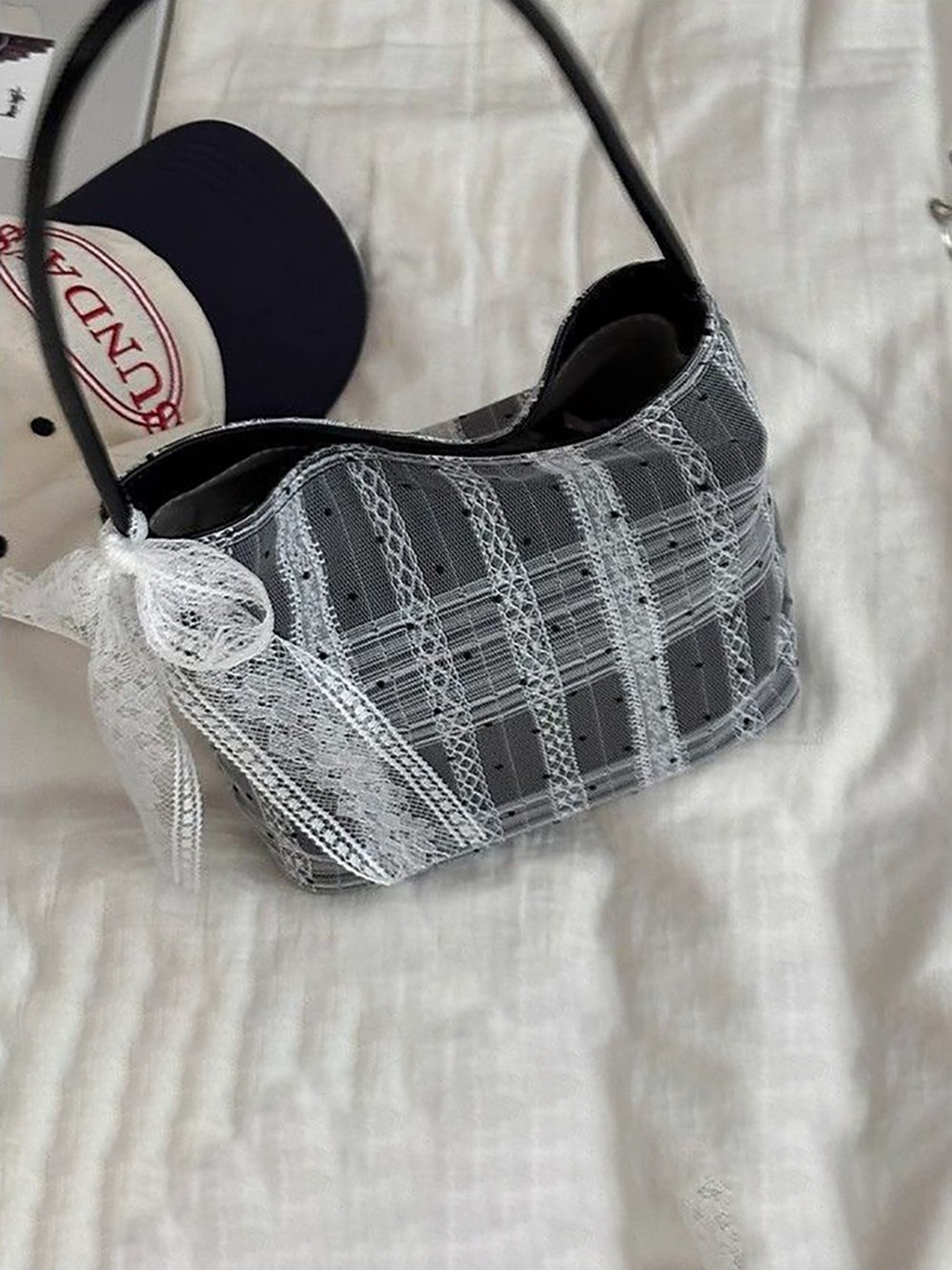 StyleCast X Revolte Women Striped Bowling Handheld Bag - Handbags for Women 31412306 | Myntra