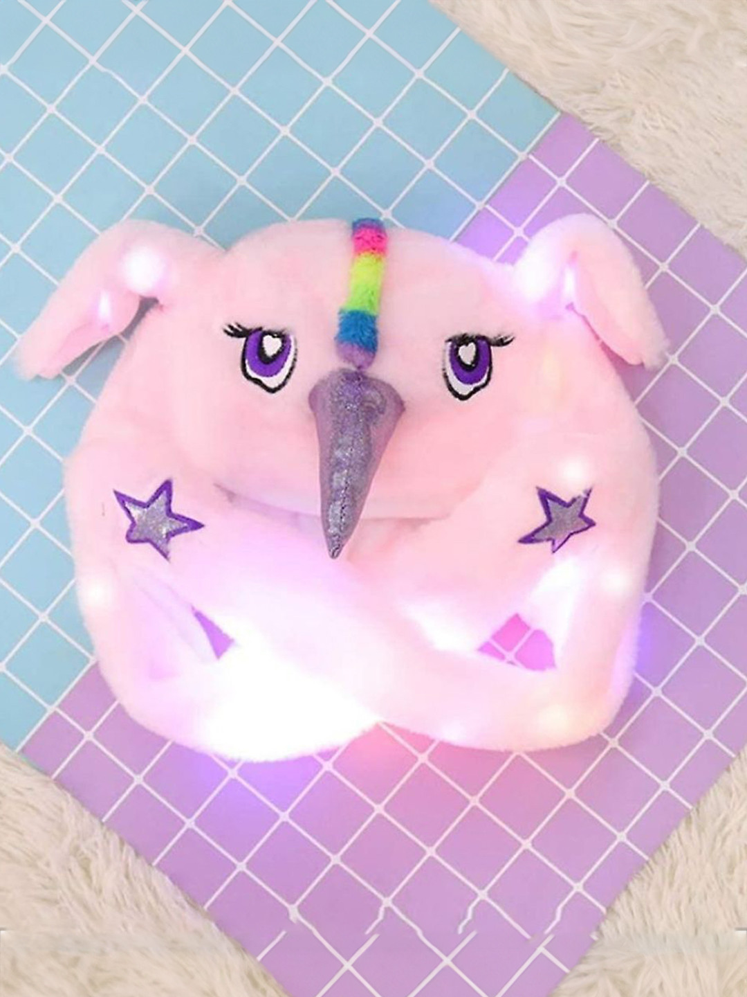 PLUSPOINT Kids Moving Ears Cute Unicorn Cap