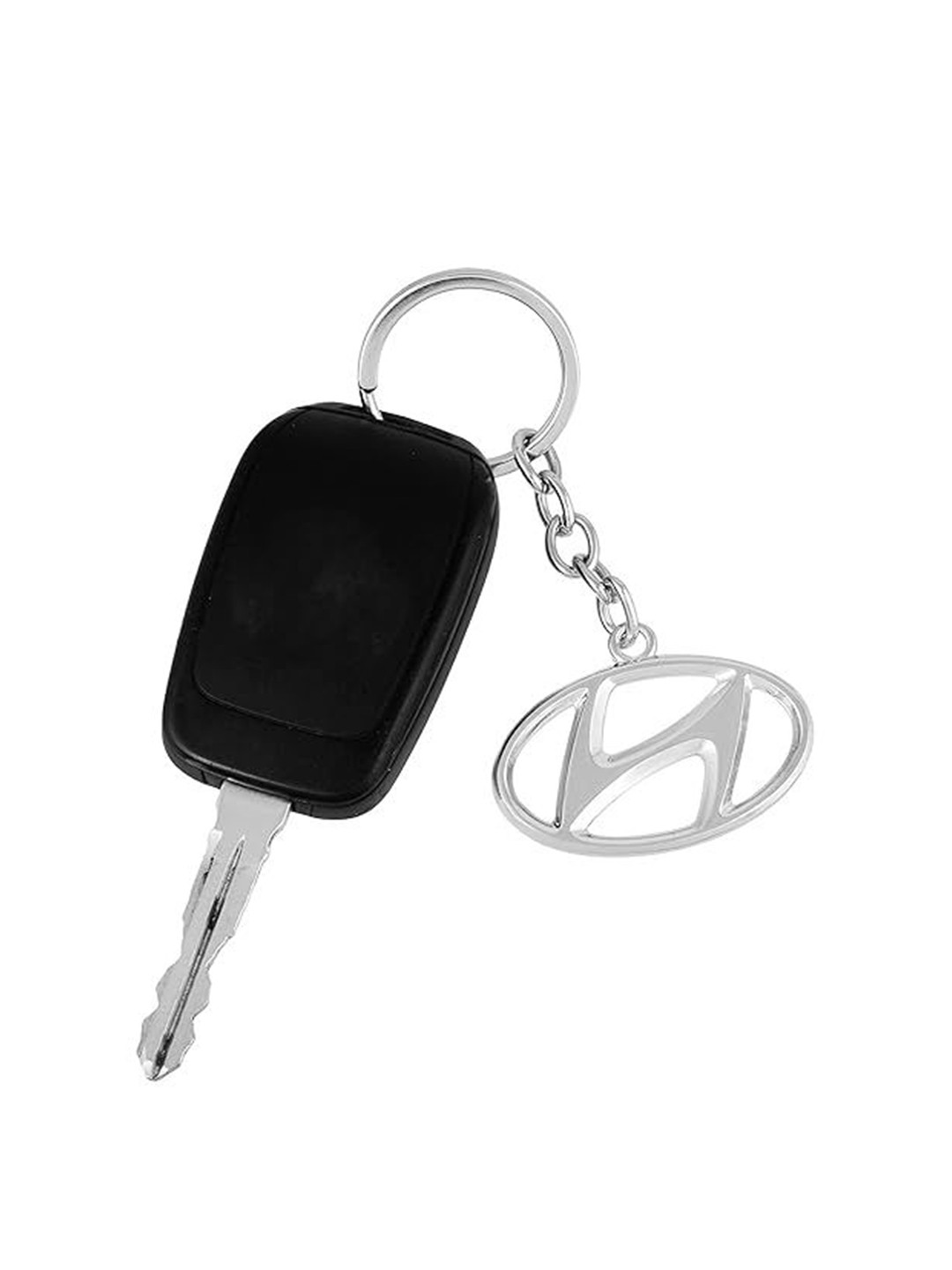 MEMOIR Stainless Steel Compatible Hyundai SUV Car Keychain