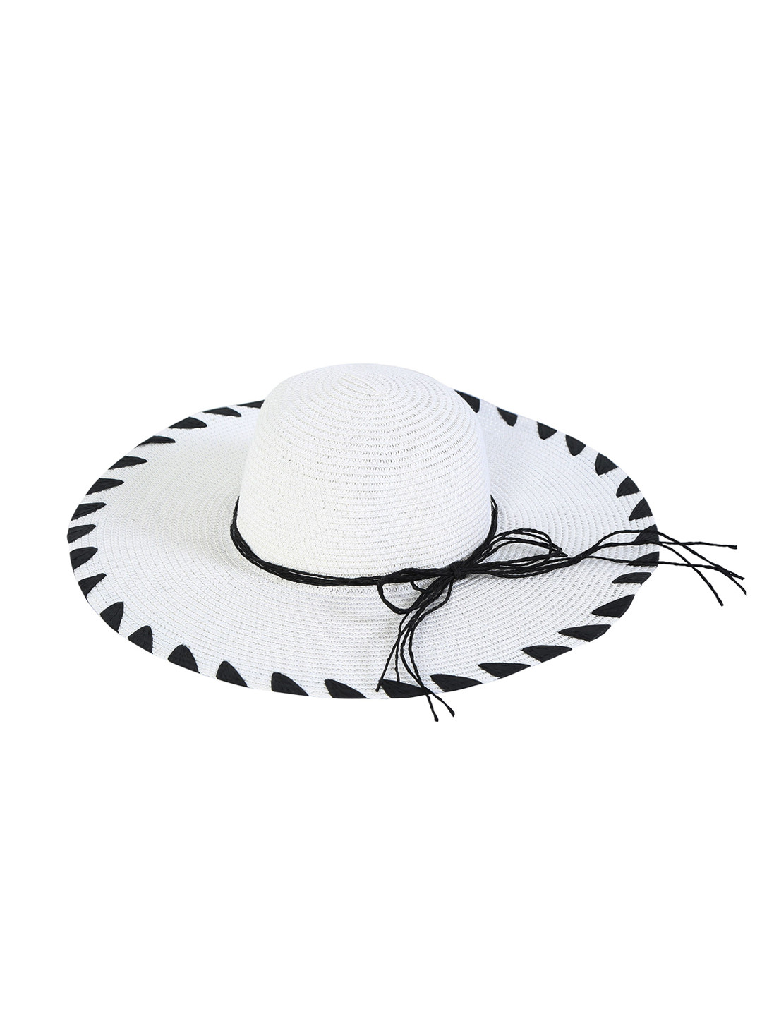 FabSeasons Women White Sun Hat