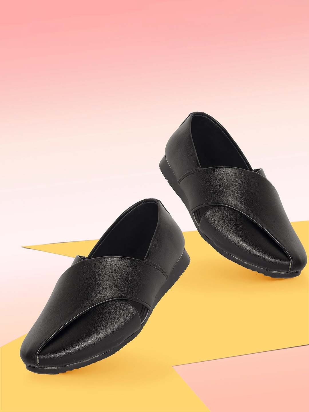 BAESD Boys Cross strap Peshawari Juti Loafers