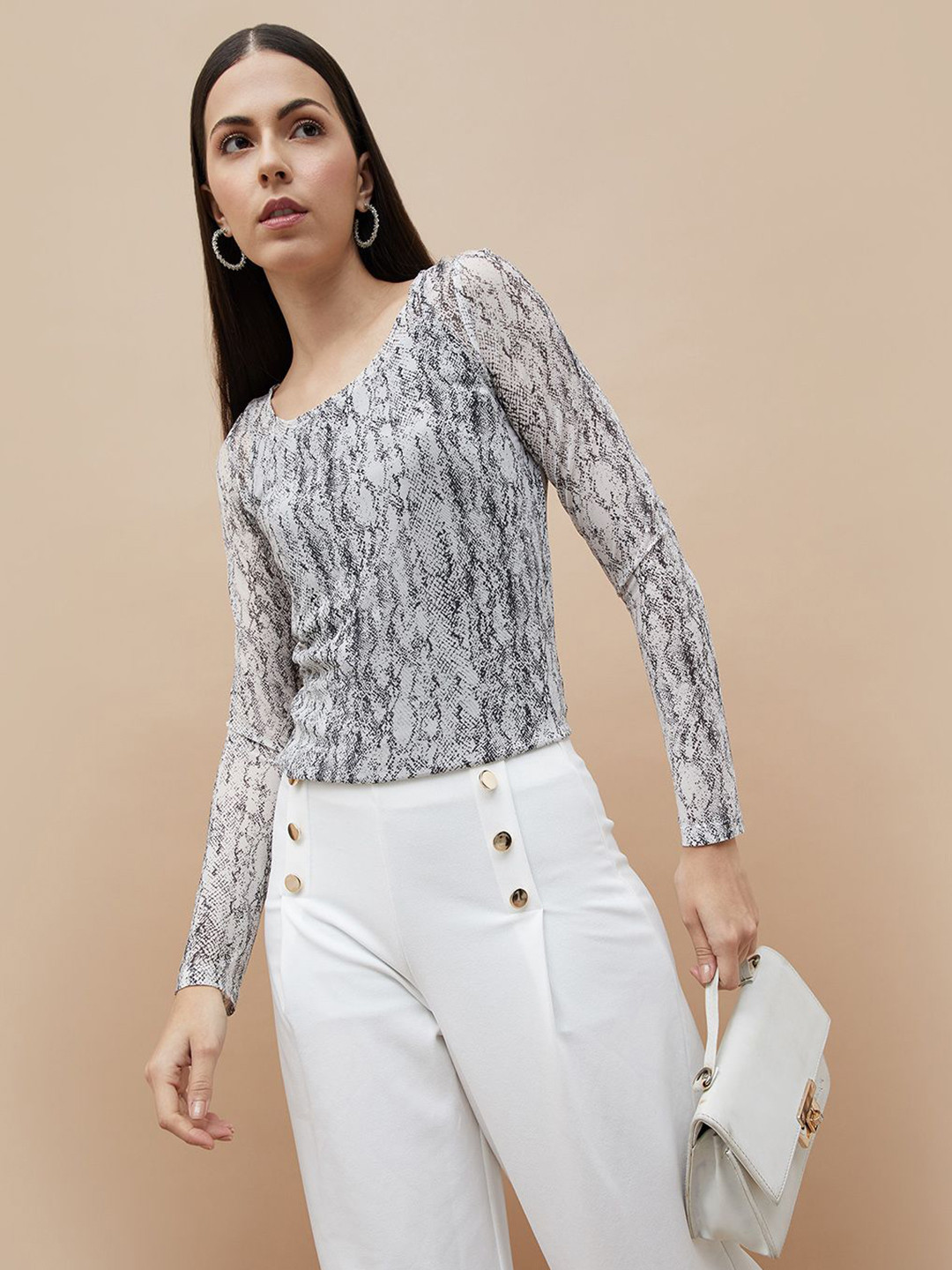 CODE by Lifestyle Women Printed Pockets T-shirt