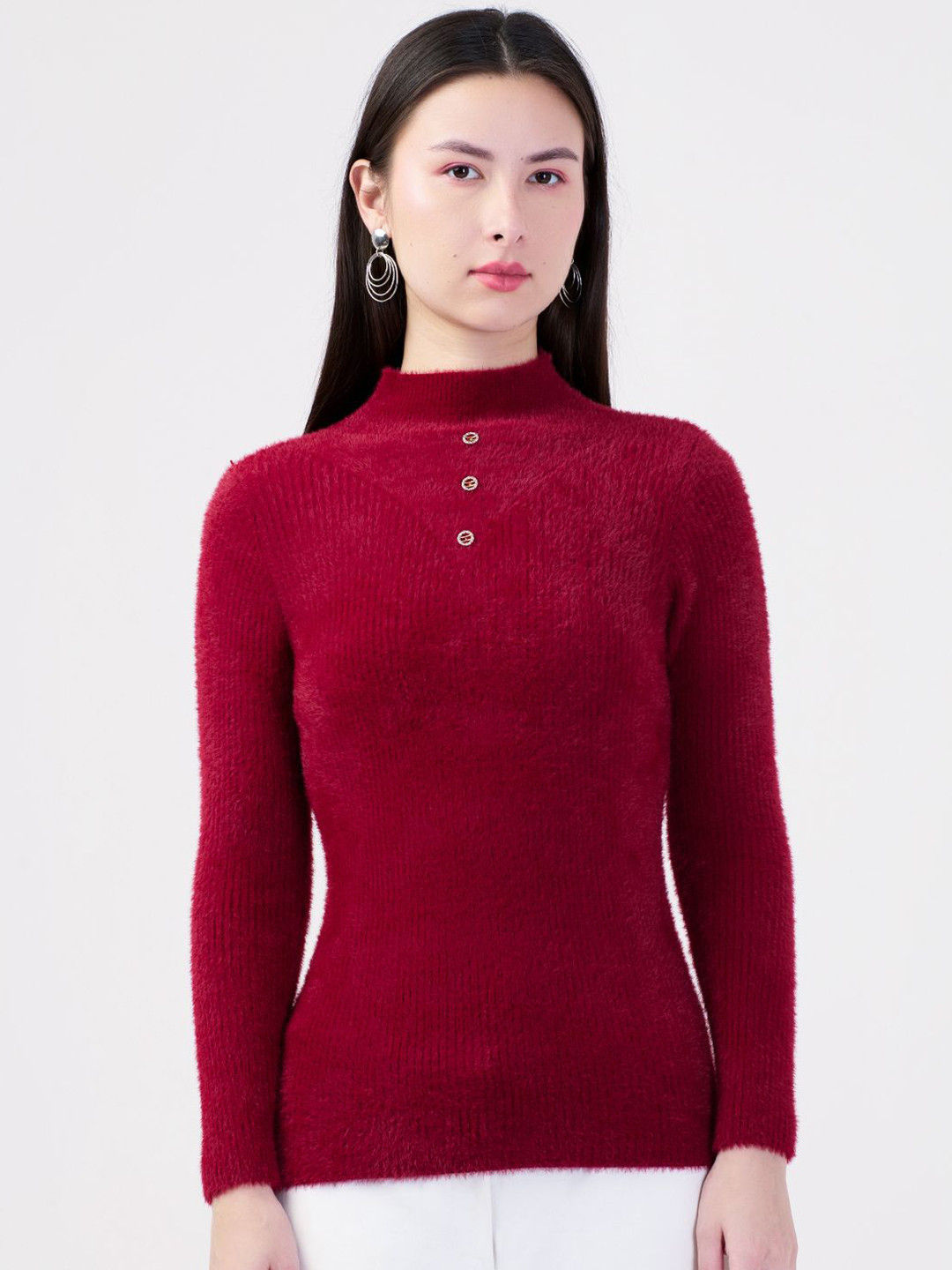 Albion By CnM Women Round Neck Cotton Top