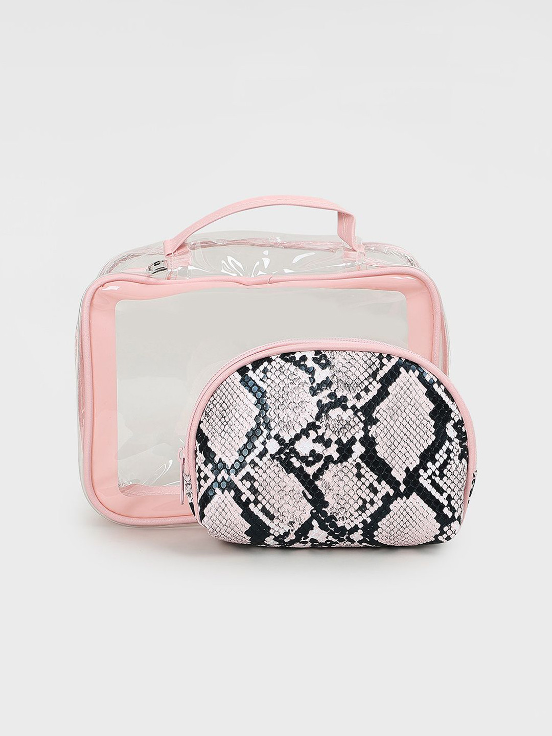 Ginger by Lifestyle Women Pouch Toilet Kit - Pink