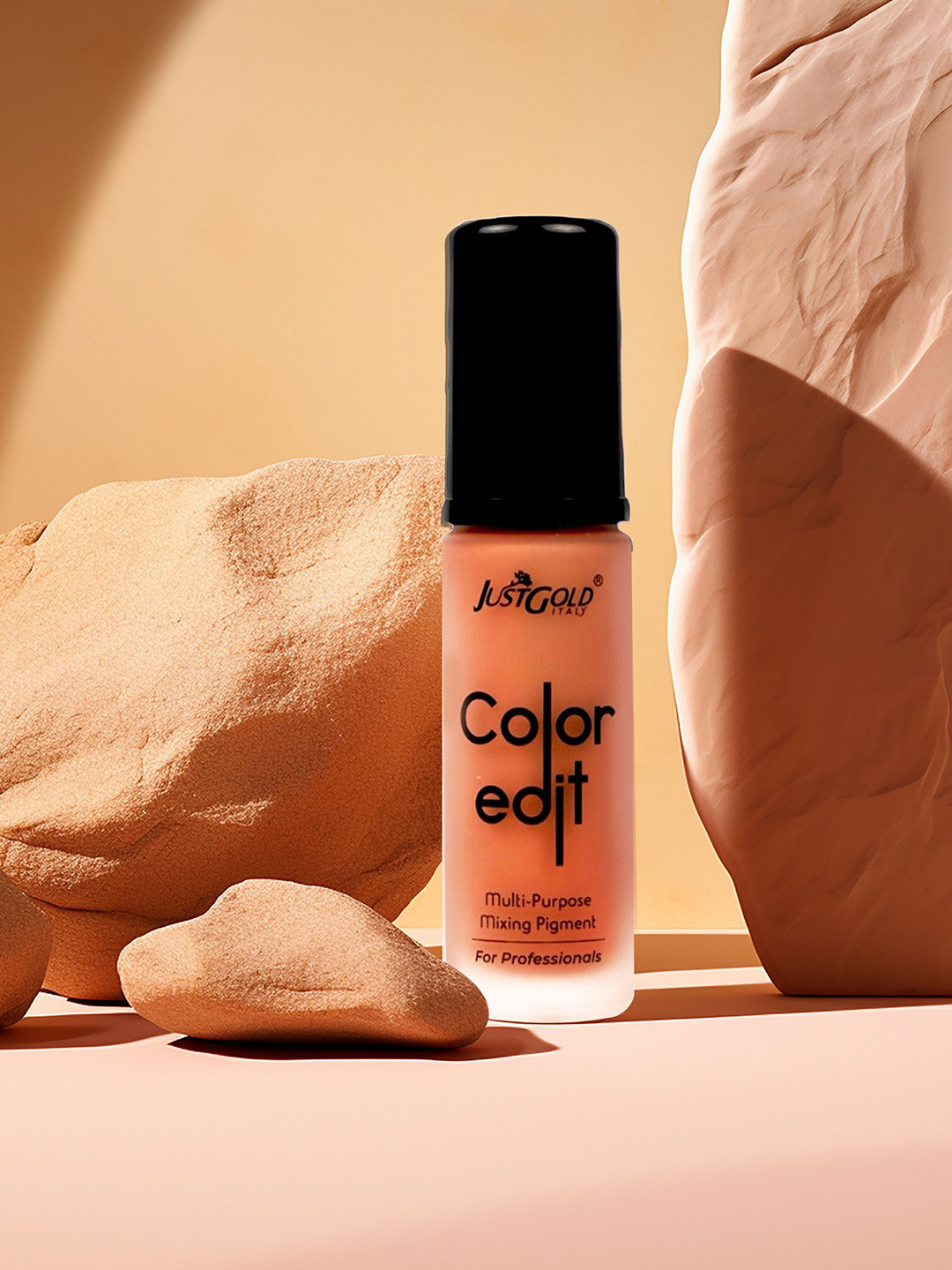 JUSTGOLD Color Edit Multipurpose Foundation Mixing Pigments - 30 ml - Orange