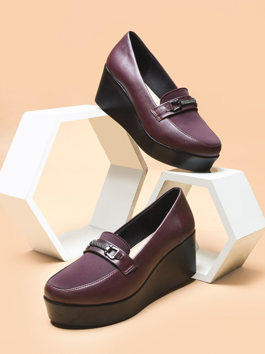 Try Me Women Wedge Heel Mules