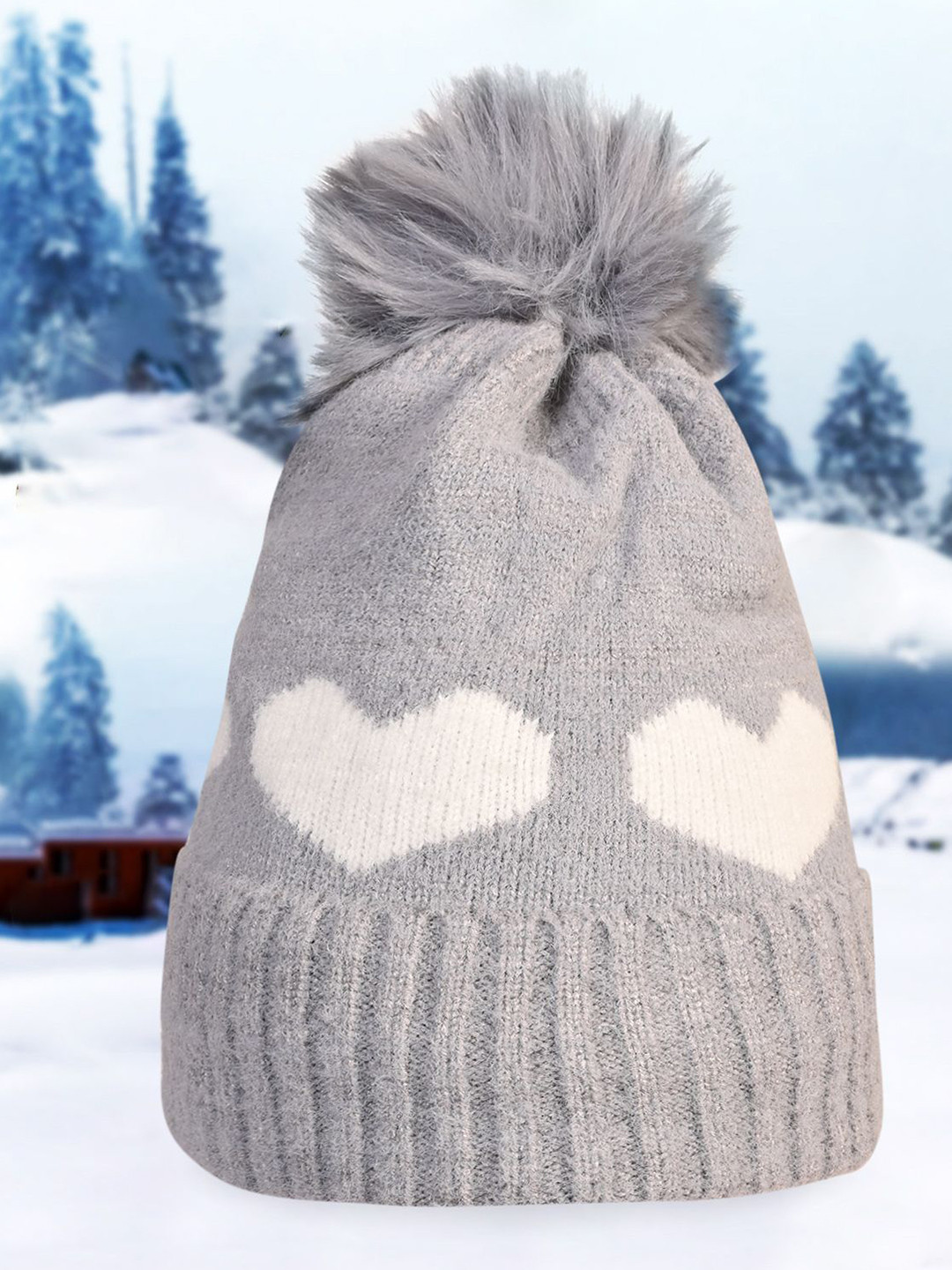 LOOM LEGACY Women Beanie Cap For Cold Weather